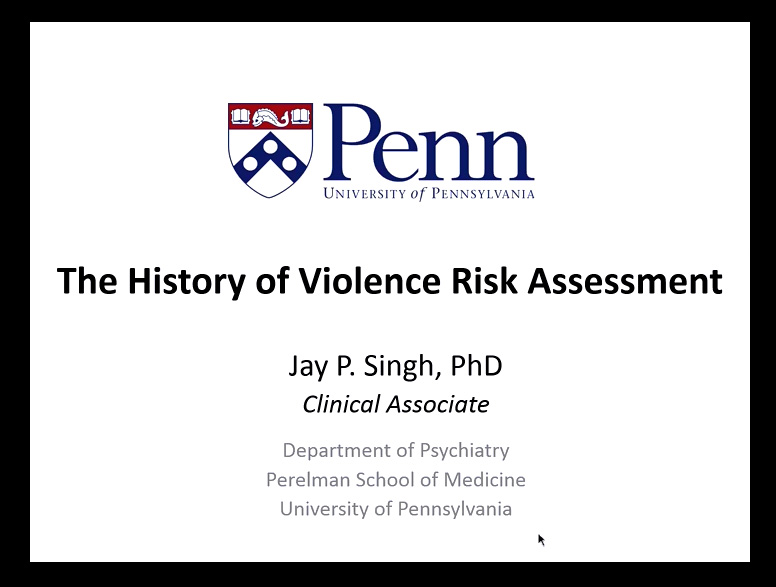 The History of Violence Risk Assessment